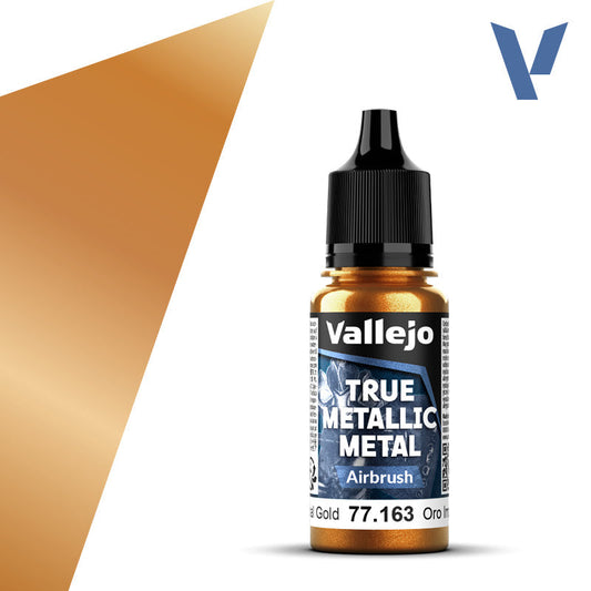 Vallejo True Metallic Metal: Imperial Gold - Airbrush (18 ml) - Golden Apple Comics