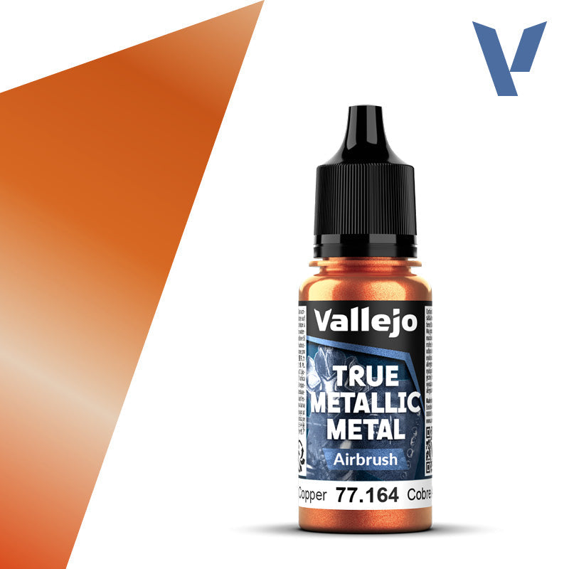 Vallejo True Metallic Metal: Ancient Copper - Airbrush (18 ml) - Golden Apple Comics