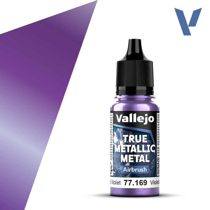 Vallejo True Metallic Metal: Celestial Violet - Airbrush (18 ml) - Golden Apple Comics