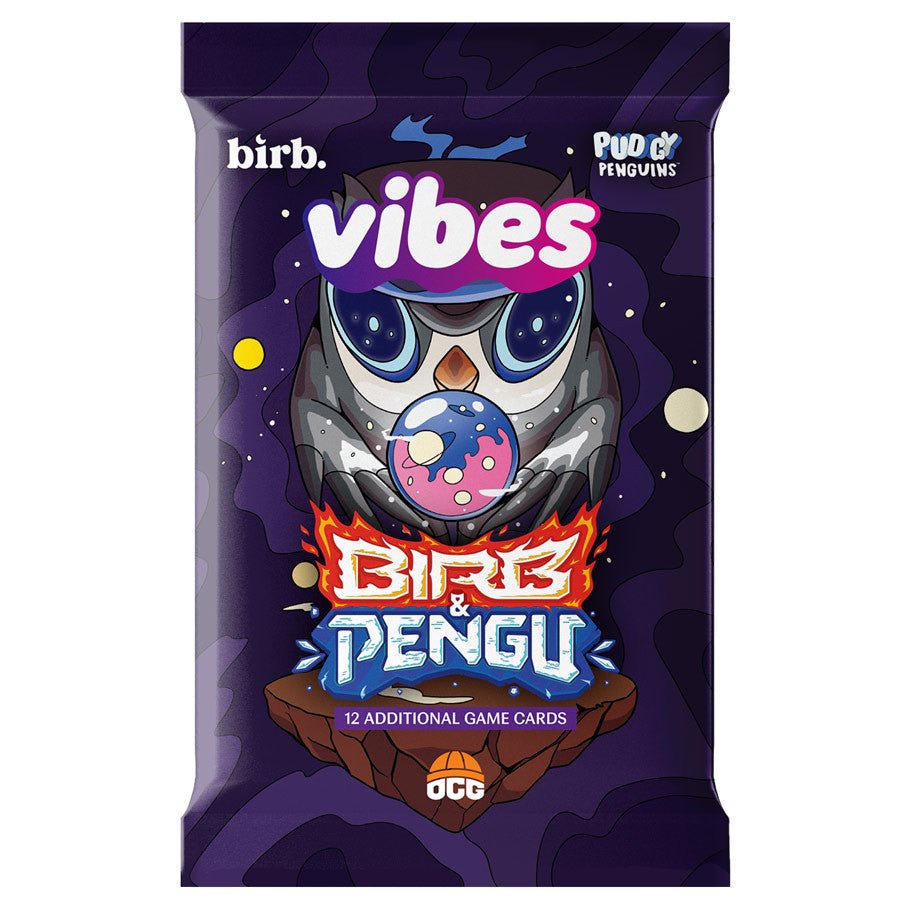 Vibes TCG: Birb & Pengu - 1st Edition Wonder Weaver Blister Pack - Golden Apple Comics
