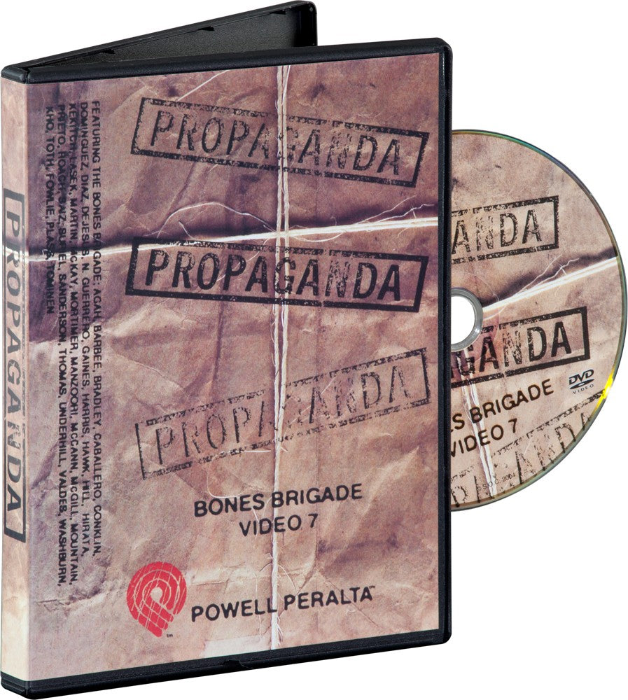 Powell Peralta Skateboards Propaganda DVD