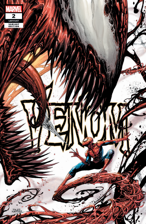 VENOM #2 UNKNOWN COMIC BOOKS EXCLUSIVE TYLER KIRKHAM CVR A 6/13/2018 - Golden Apple Comics