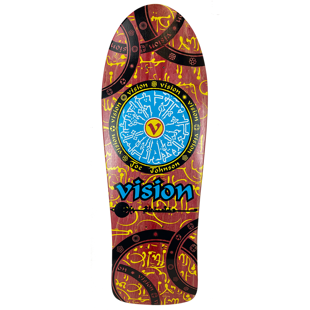 Vision Joe Johnson Hieroglyphics 10.25" Skateboard Deck