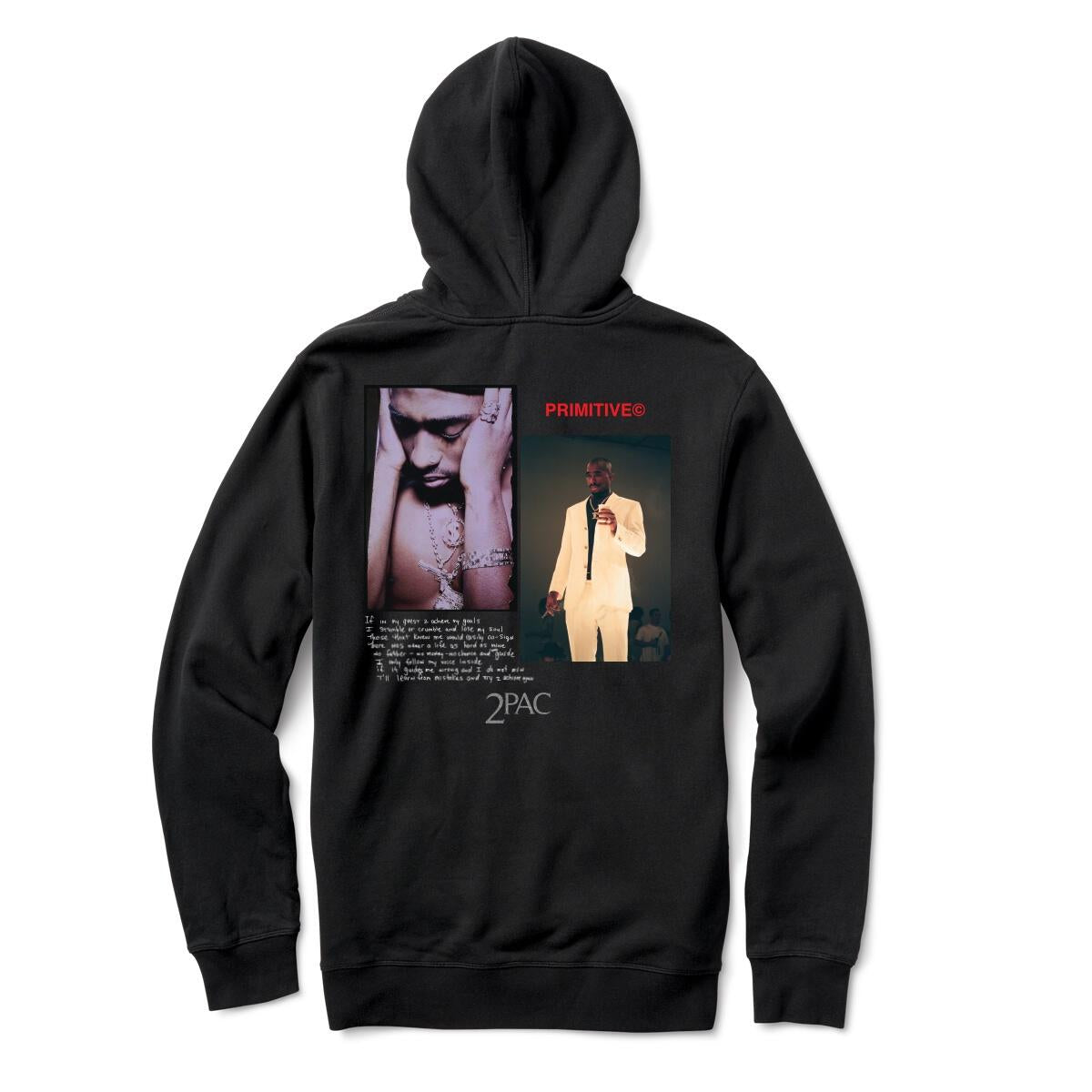 Primitive x Tupac Shakur Voice Pullover Hooded Sweatshirt