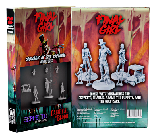 Final Girl: Carnage at the Carnival - Miniatures - Golden Apple Comics