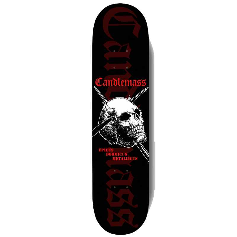 Volatile x Candlemass - Epicus Skateboard Deck