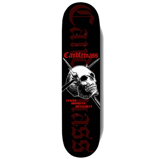 Volatile x Candlemass - Epicus Skateboard Deck