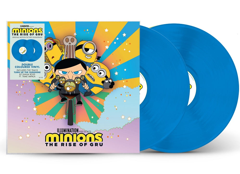 Various Artists Minions: The Rise Of Gru (Colored Vinyl, Sky Blue, Indie Exclusive) (2 Lp's) [Vinyl]