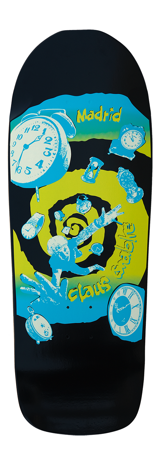 Madrid Claus Grabke Time Warp LTD Glow In The Dark 10.75" Skateboard Deck