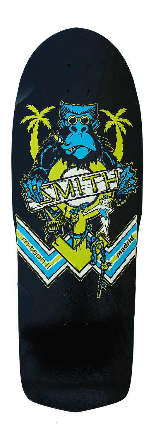 Madrid Mike Smith Gorilla LTD Glow In The Dark 10.25" Skateboard Deck