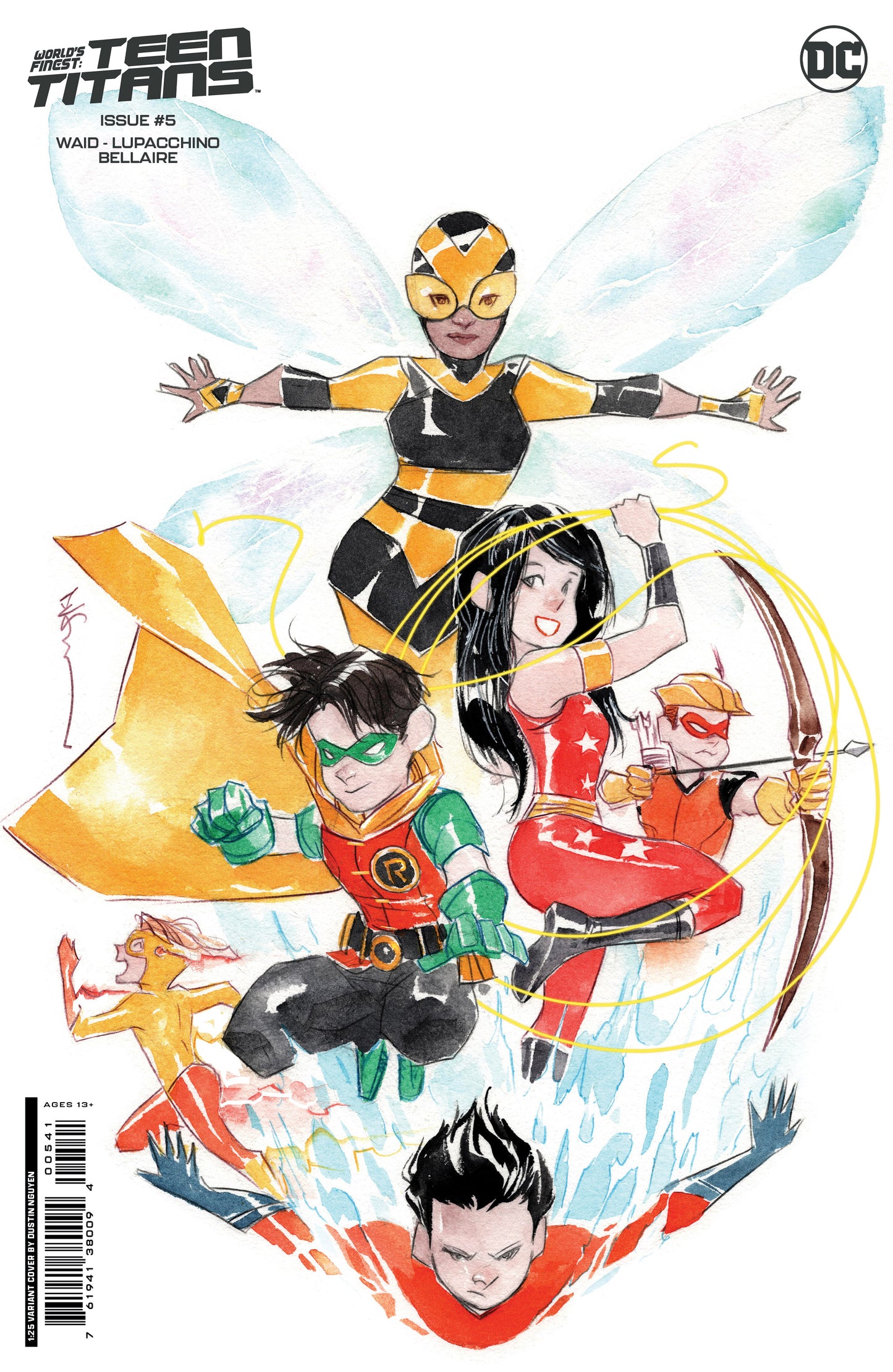 Worlds Finest Teen Titans #5 (Of 6) D 1:25 Dustin Nguyen Card Stock Variant (11/14/2023) Dc