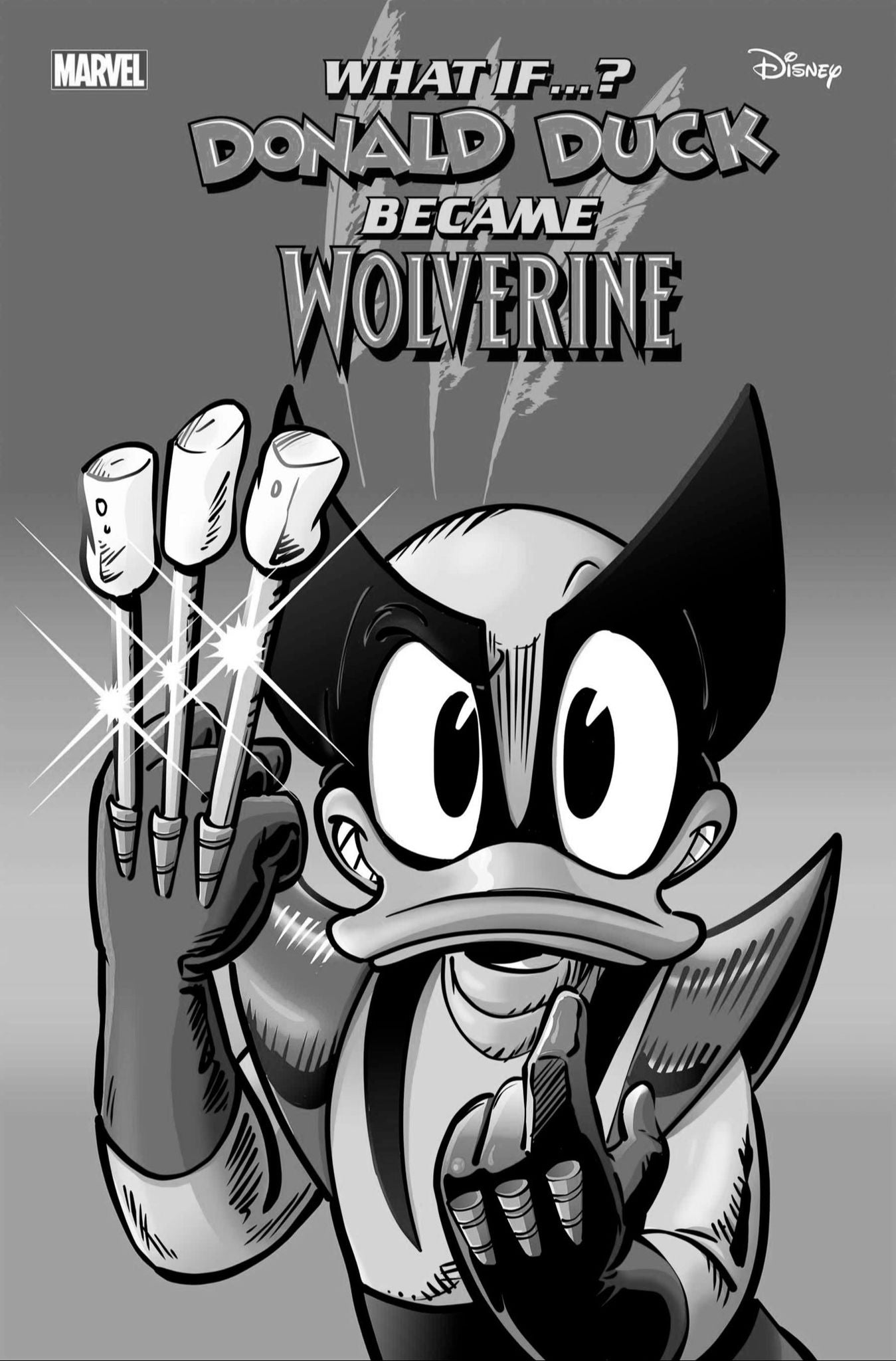 Marvel & Disney What If...? Donald Duck Became Wolverine #1 Cover Set Of 6 (07/31/2024) Marvel