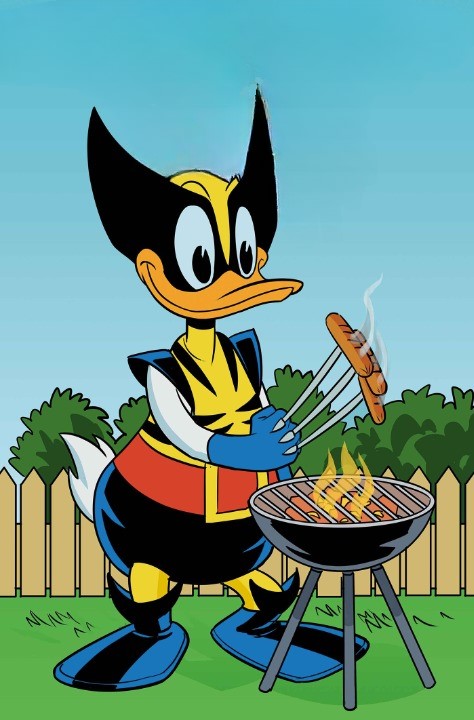 Marvel & Disney What If...? Donald Duck Became Wolverine #1 E 1:50 Phil Noto Donald Duck Wolverine Virgin (07/31/2024) Marvel