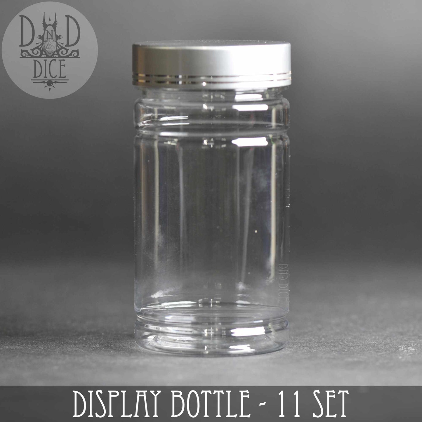 Display Bottle - 7 & 11 Dice Sets