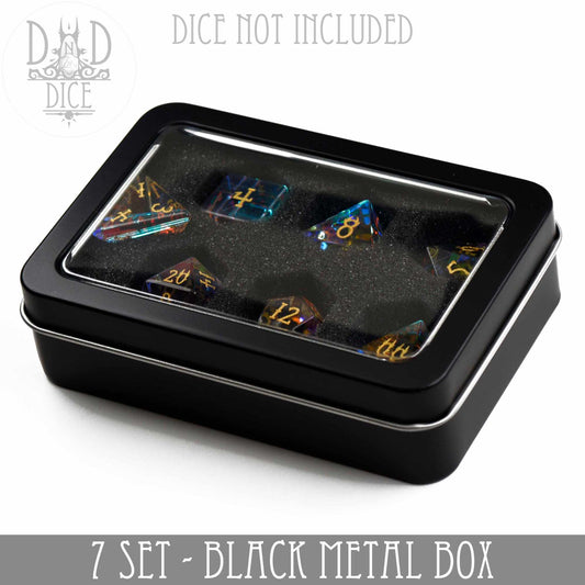 Metal Gift Box - 7 Dice Set