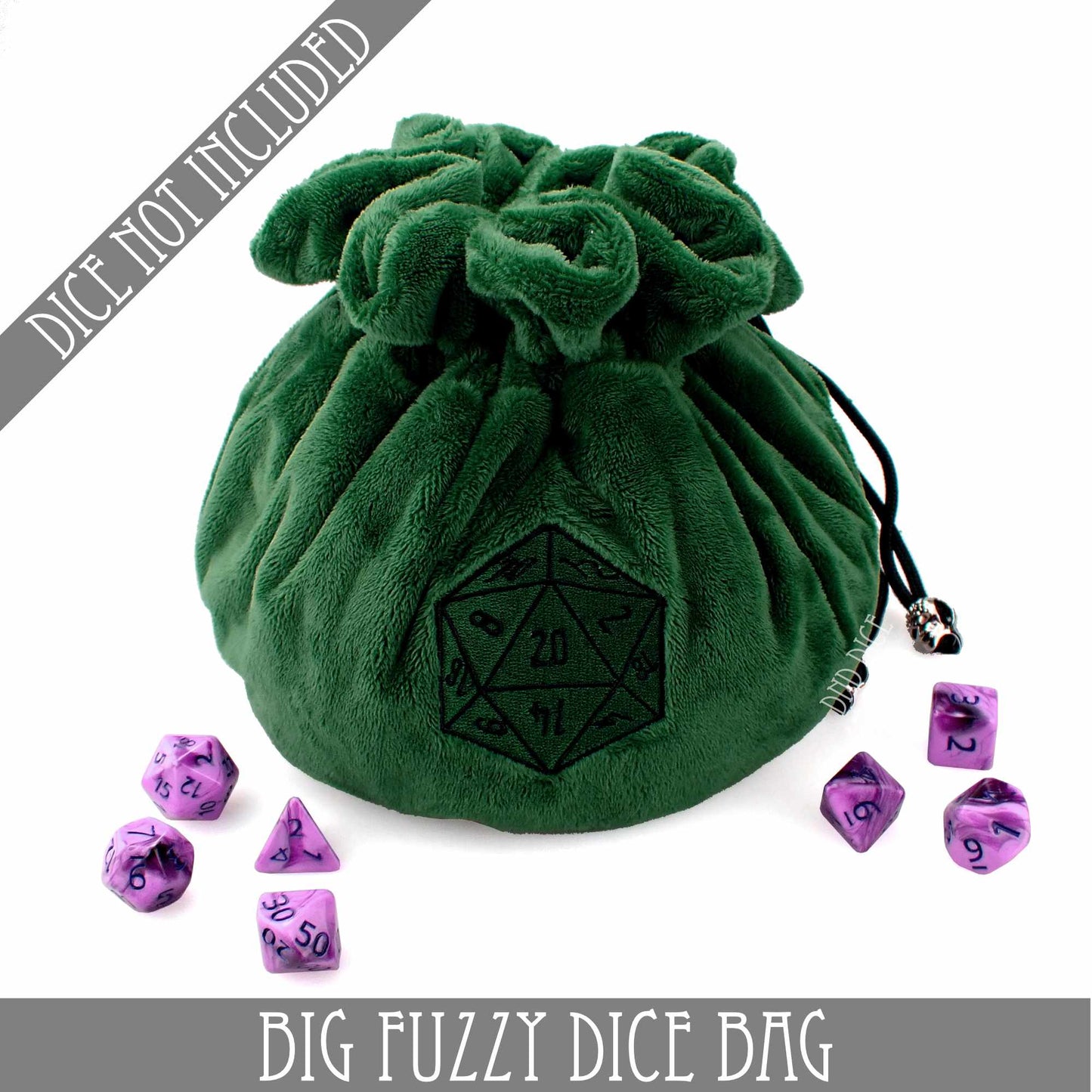 Big Fuzzy Dice Bag ( 6 Colors )