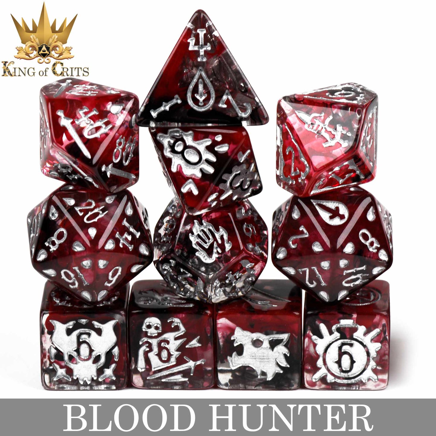 Blood Hunter 11 Dice Set