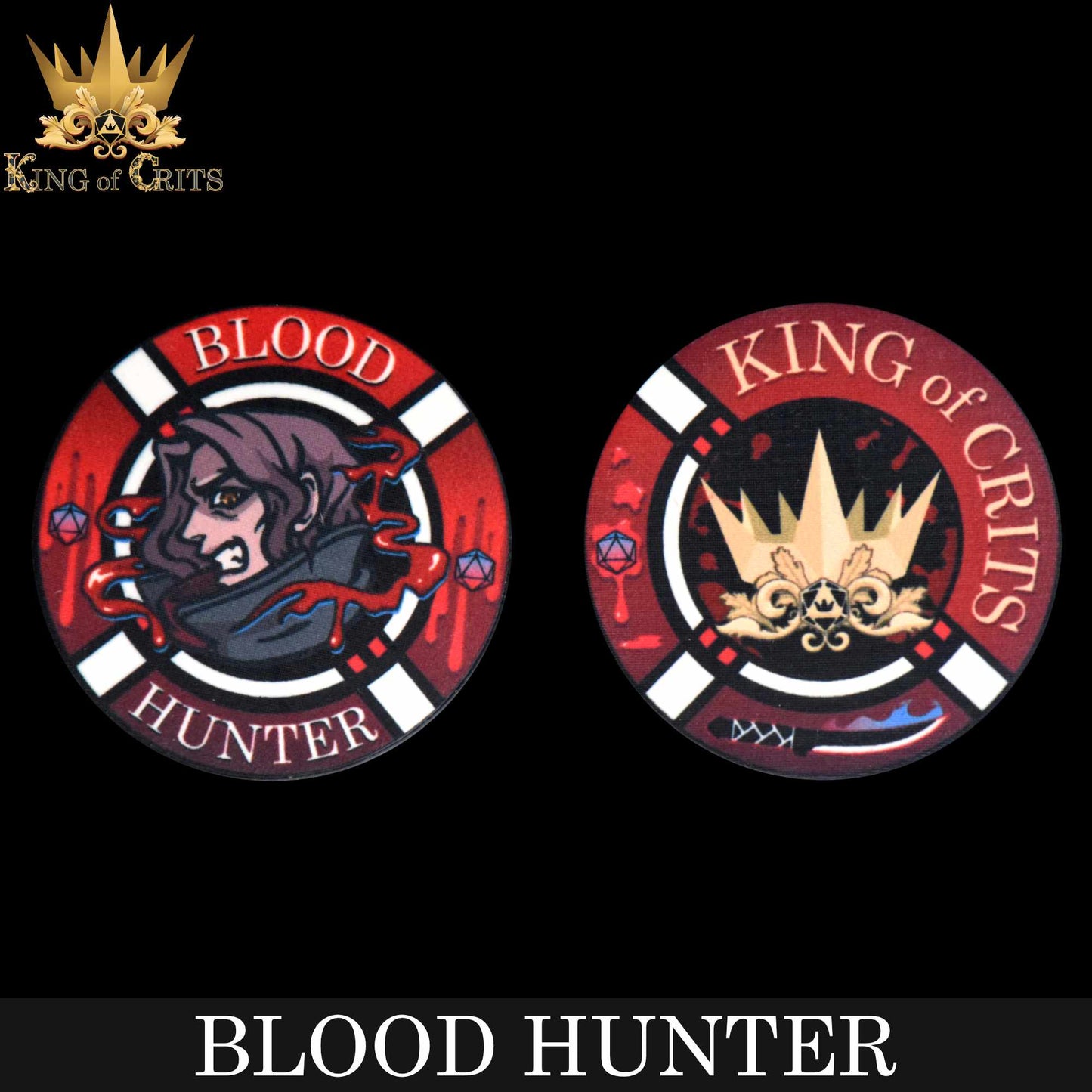 Blood Hunter 12 Dice Set