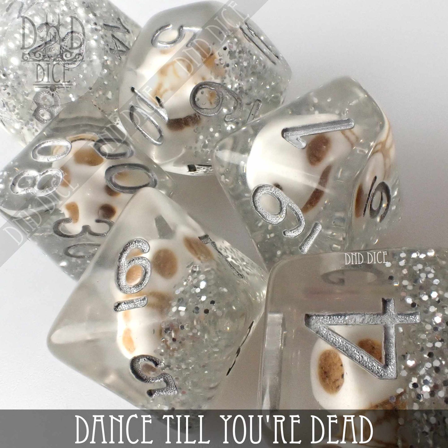 Dance Till You're Dead Dice Set