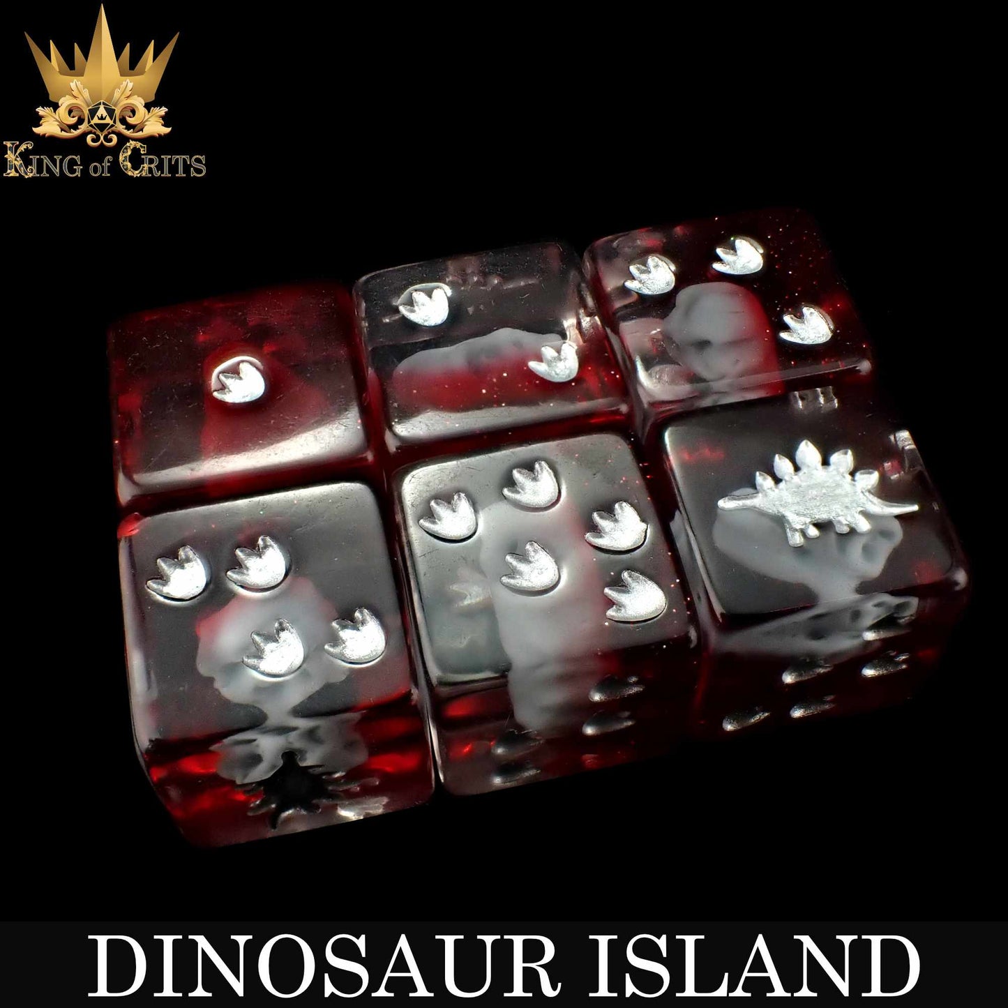 Dinosaur Island 11 Dice Set