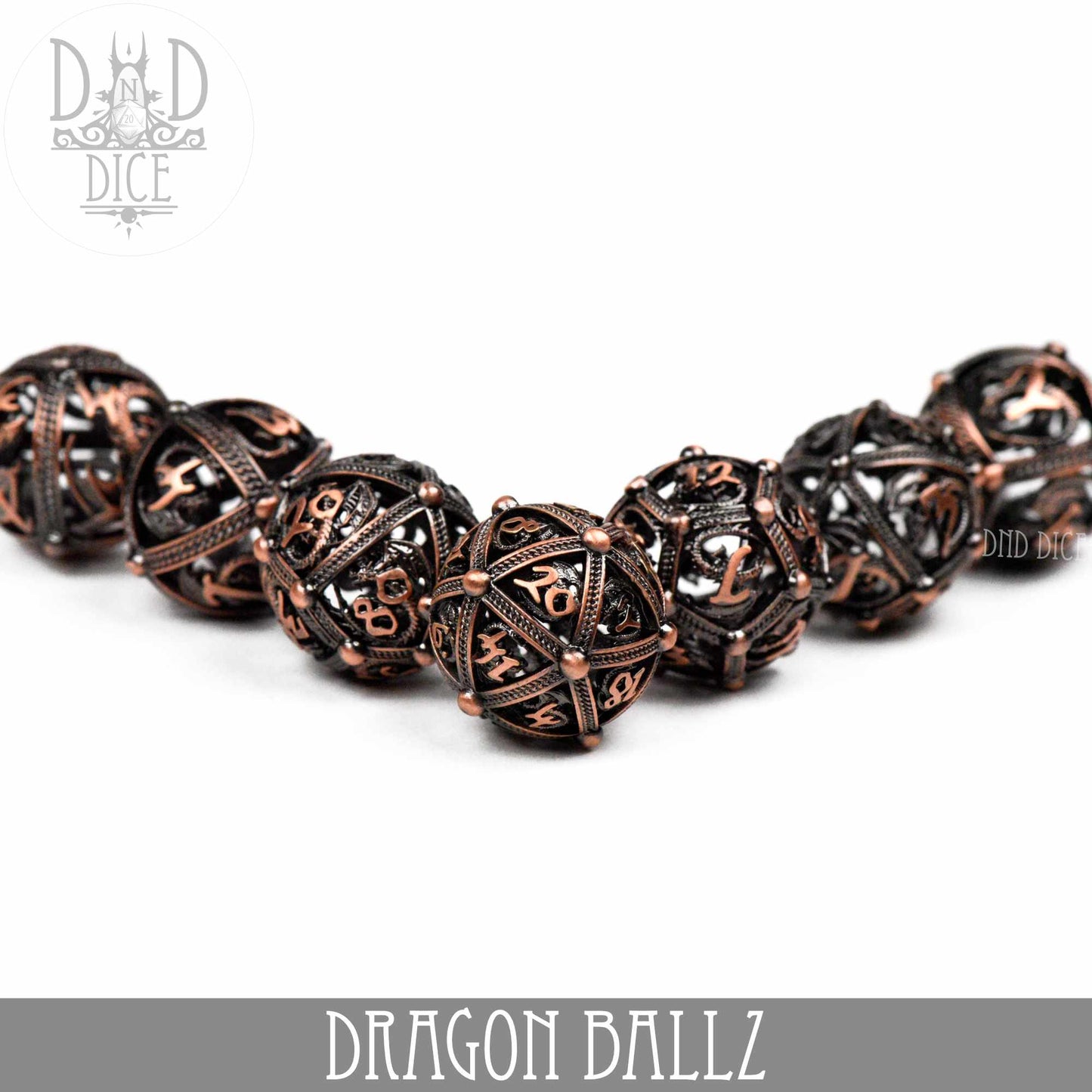 Dragon Ballz Metal Dice Set (Gift Box)