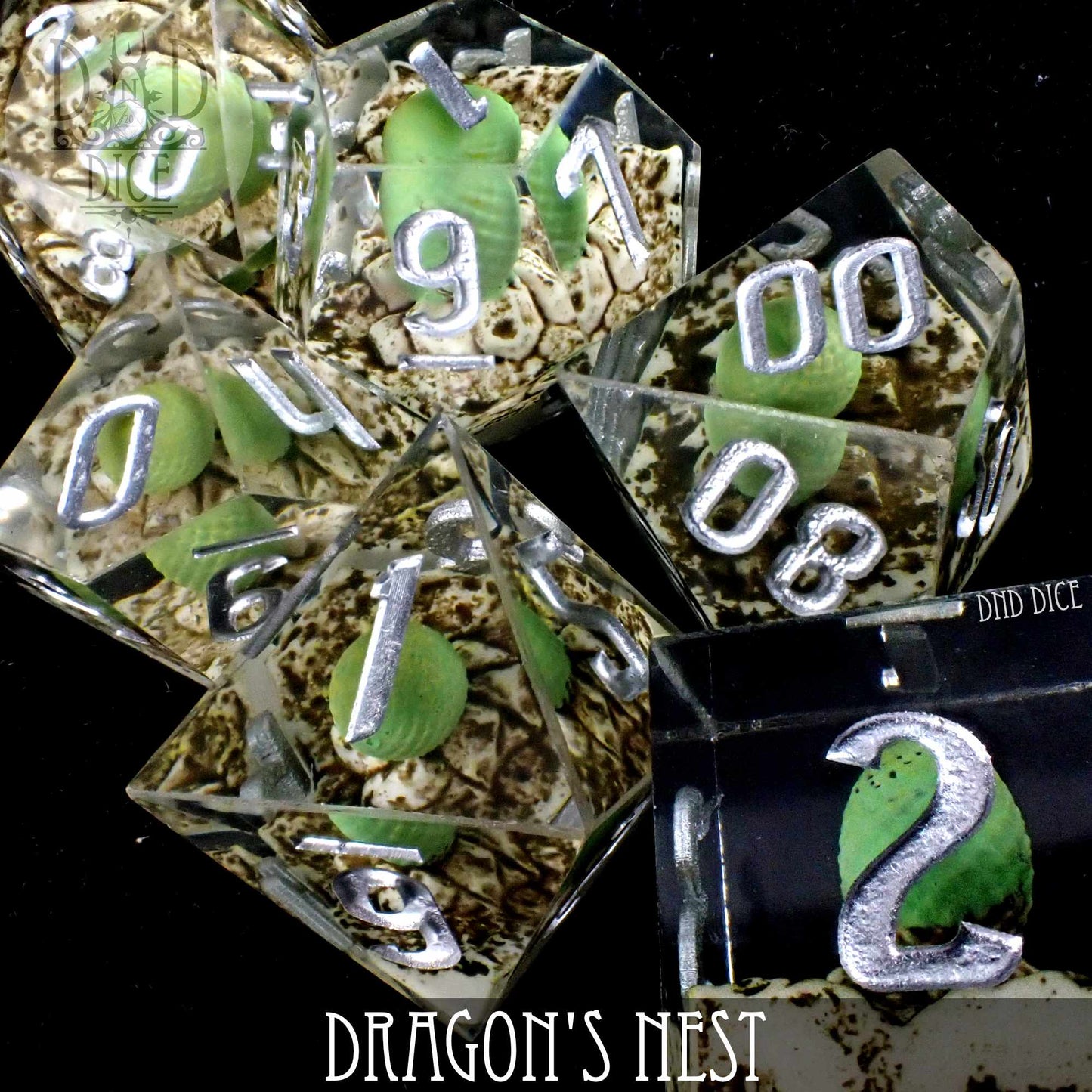 Dragon's Nest Handmade Dice Set