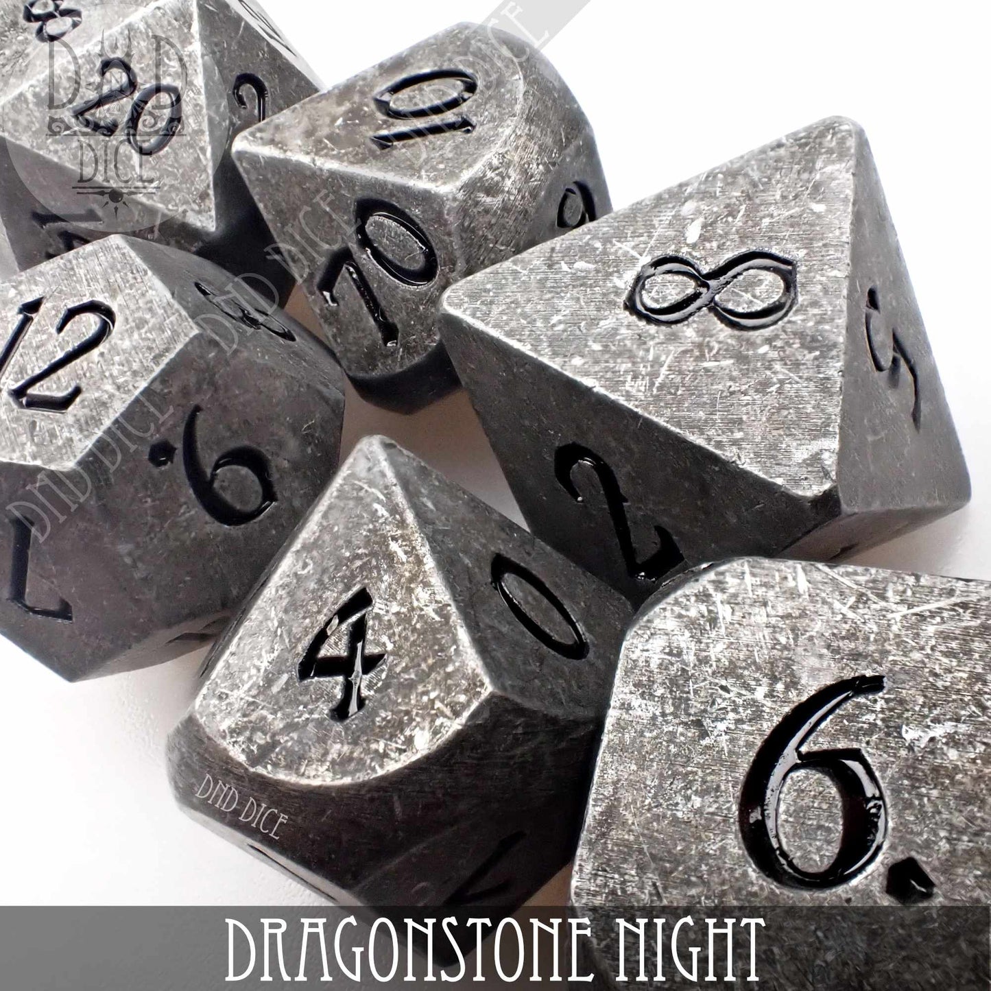 Dragonstone Night Dice Set