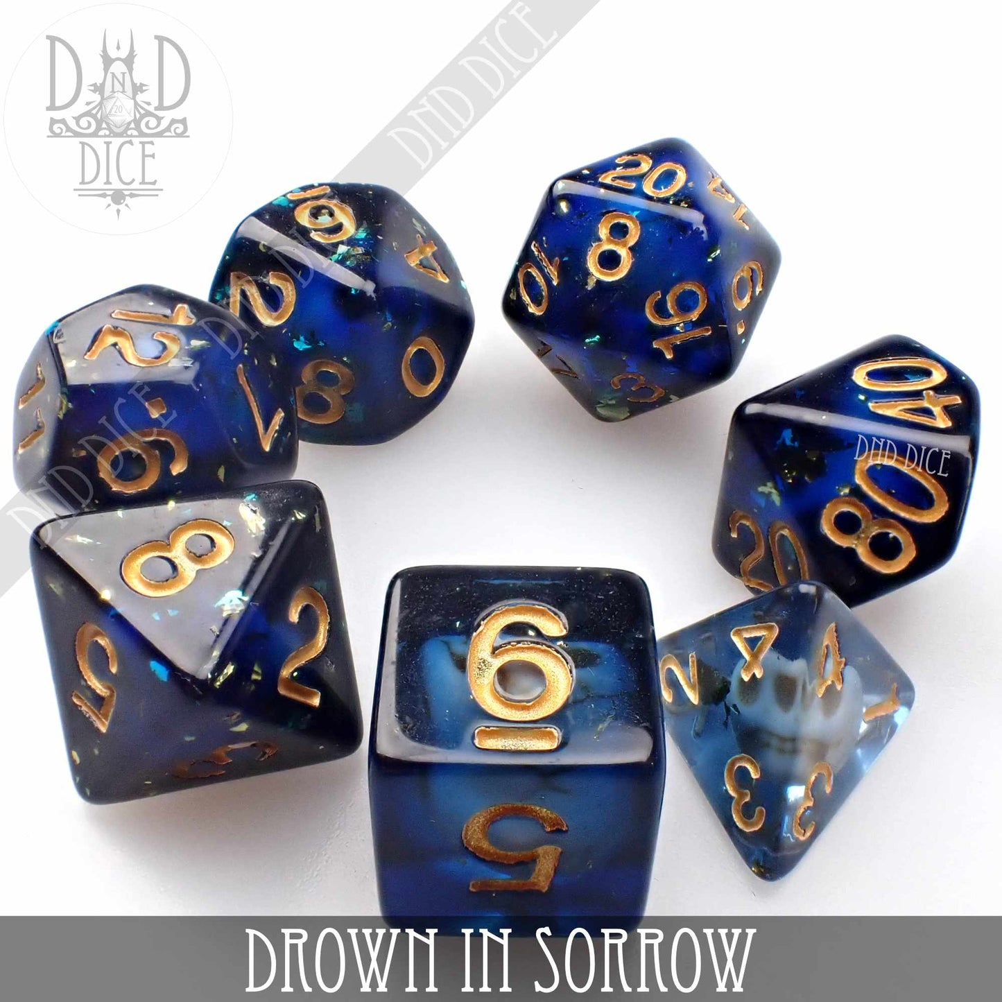 Drown in Sorrow Dice Set