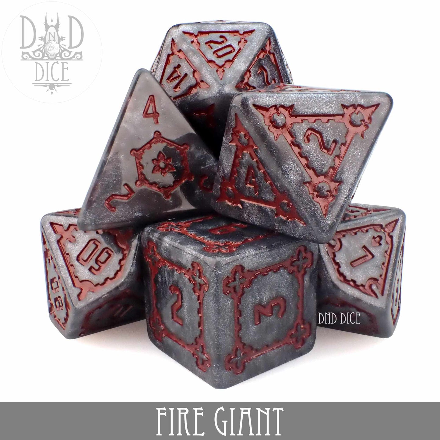 Fire Giant Dice Set (Oversize)