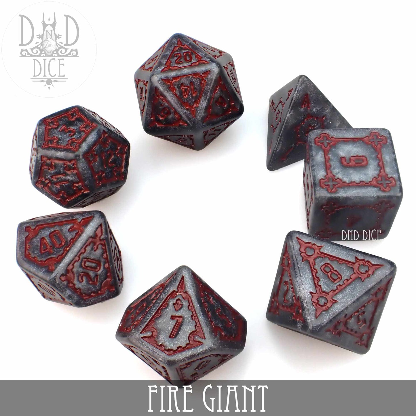 Fire Giant Dice Set (Oversize)