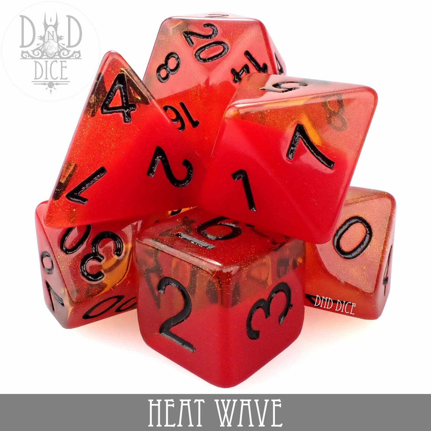 Heat Wave Dice Set