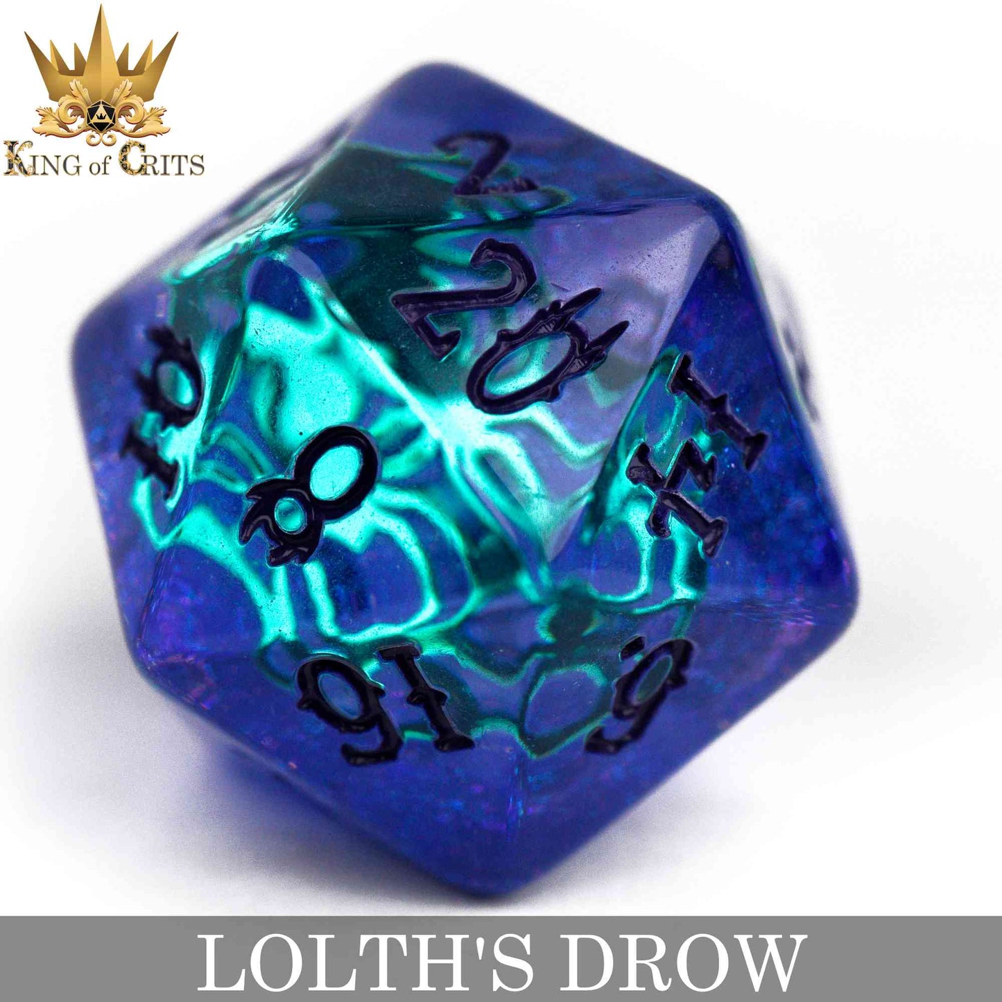 Lolth's Drow 11 Dice Set