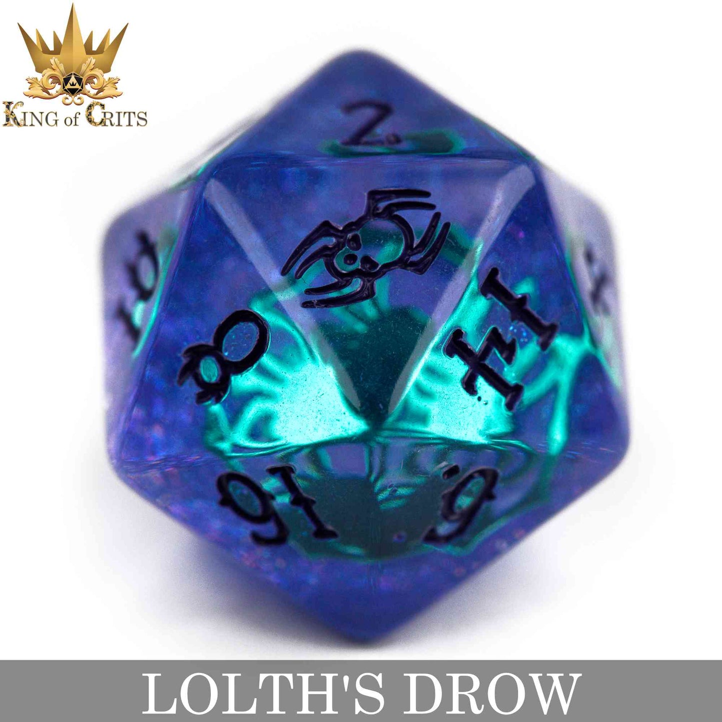 Lolth's Drow 11 Dice Set