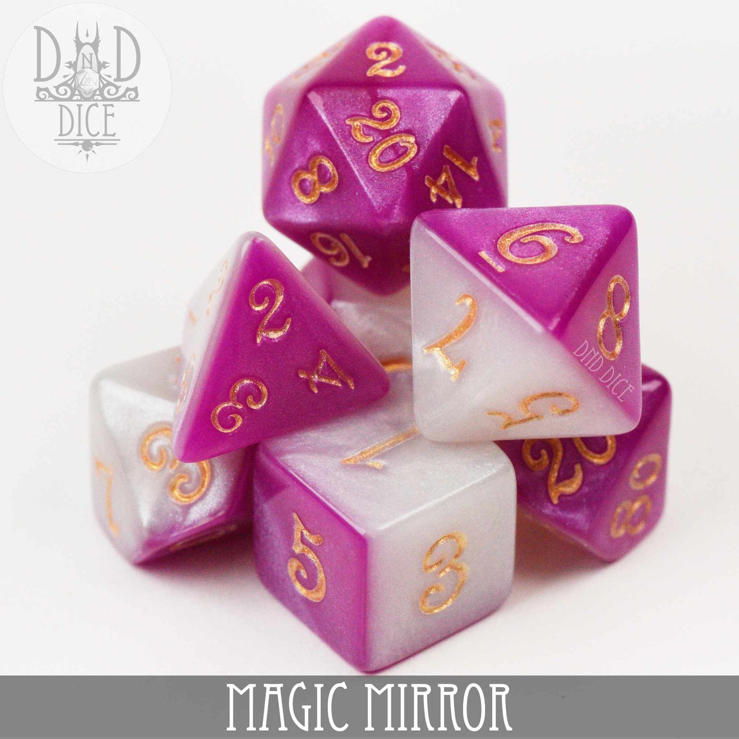 Magic Mirror Dice Set