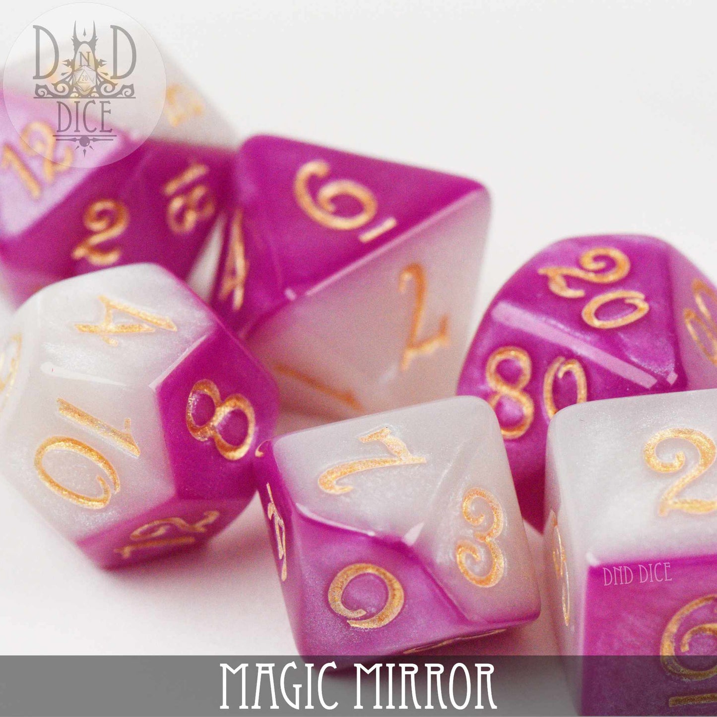 Magic Mirror Dice Set