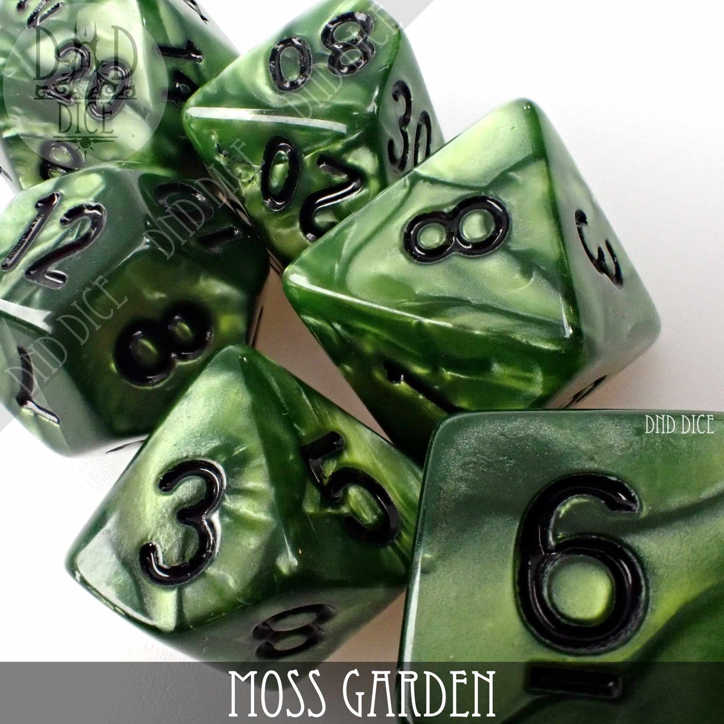 Moss Garden Dice Set