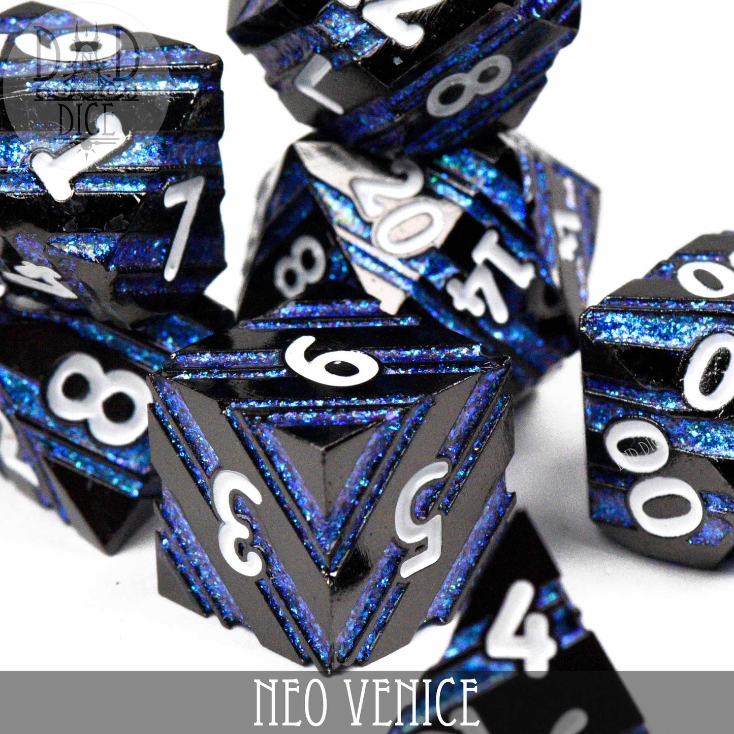 Neo Venice Metal Dice Set