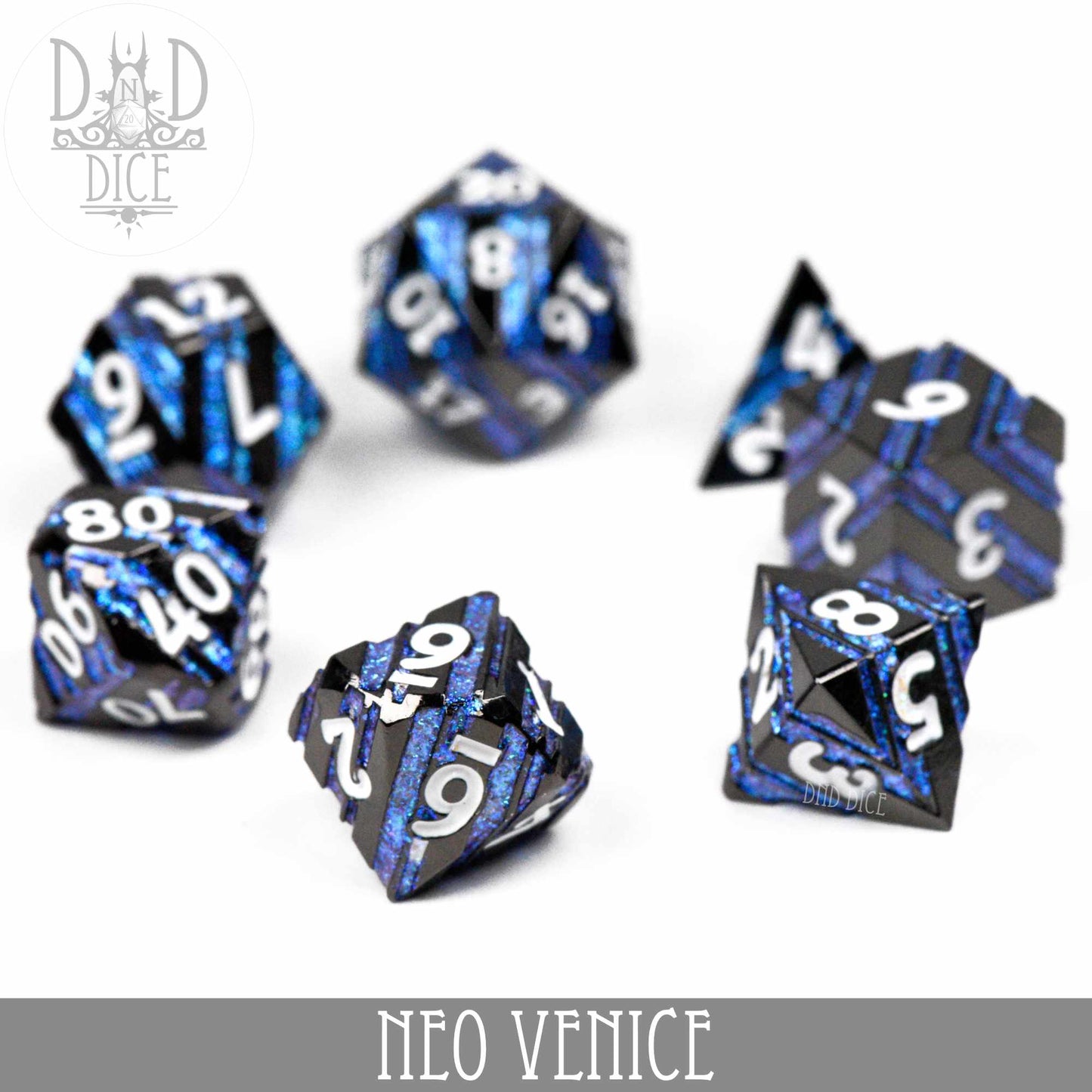 Neo Venice Metal Dice Set