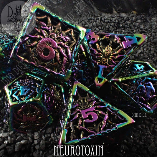 Neurotoxin Metal Dice Set (Gift Box)