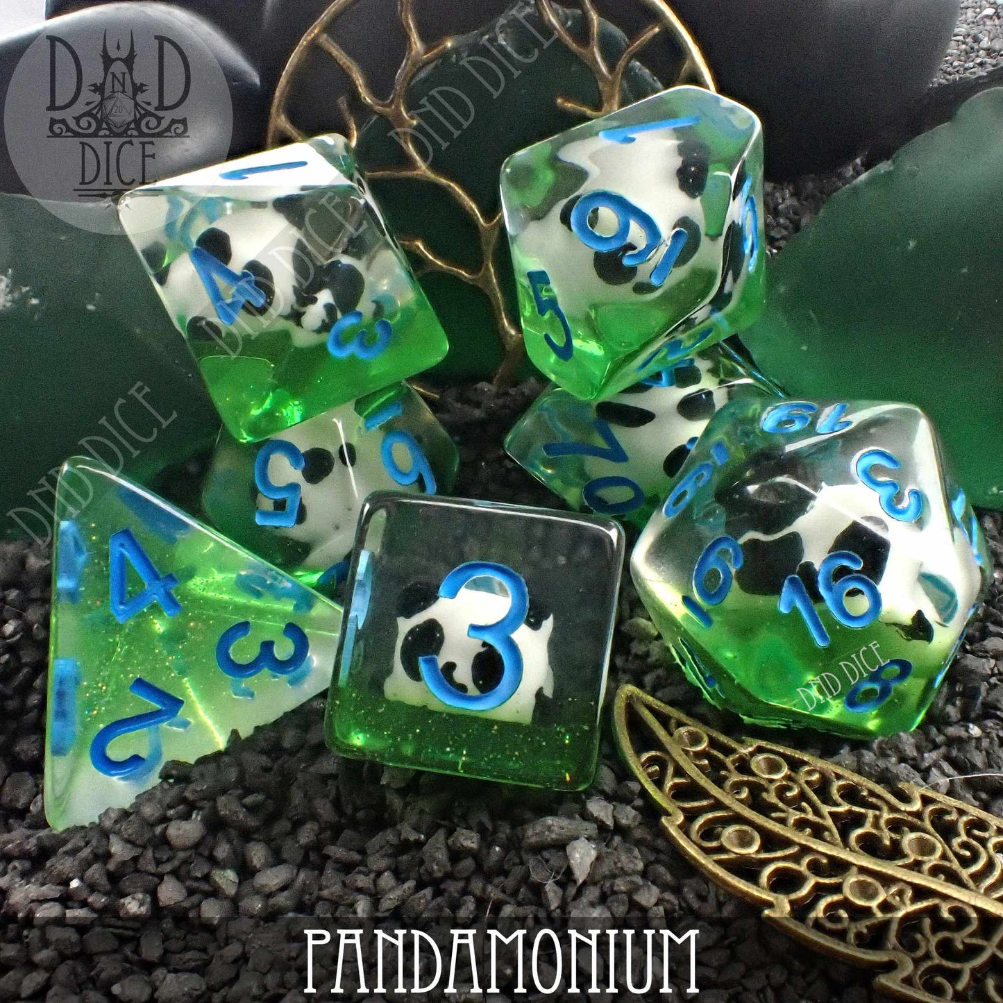 Pandamonium Dice Set