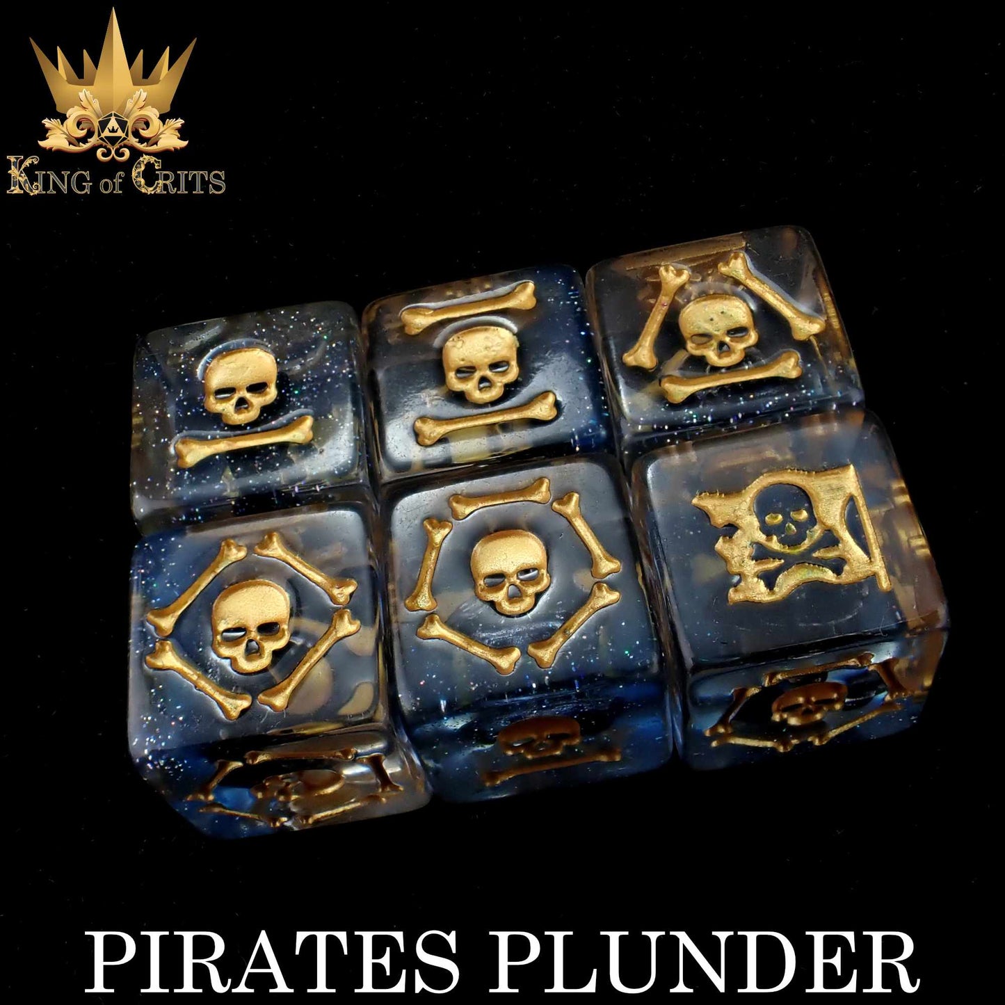 Pirates Plunder 11 Dice Set