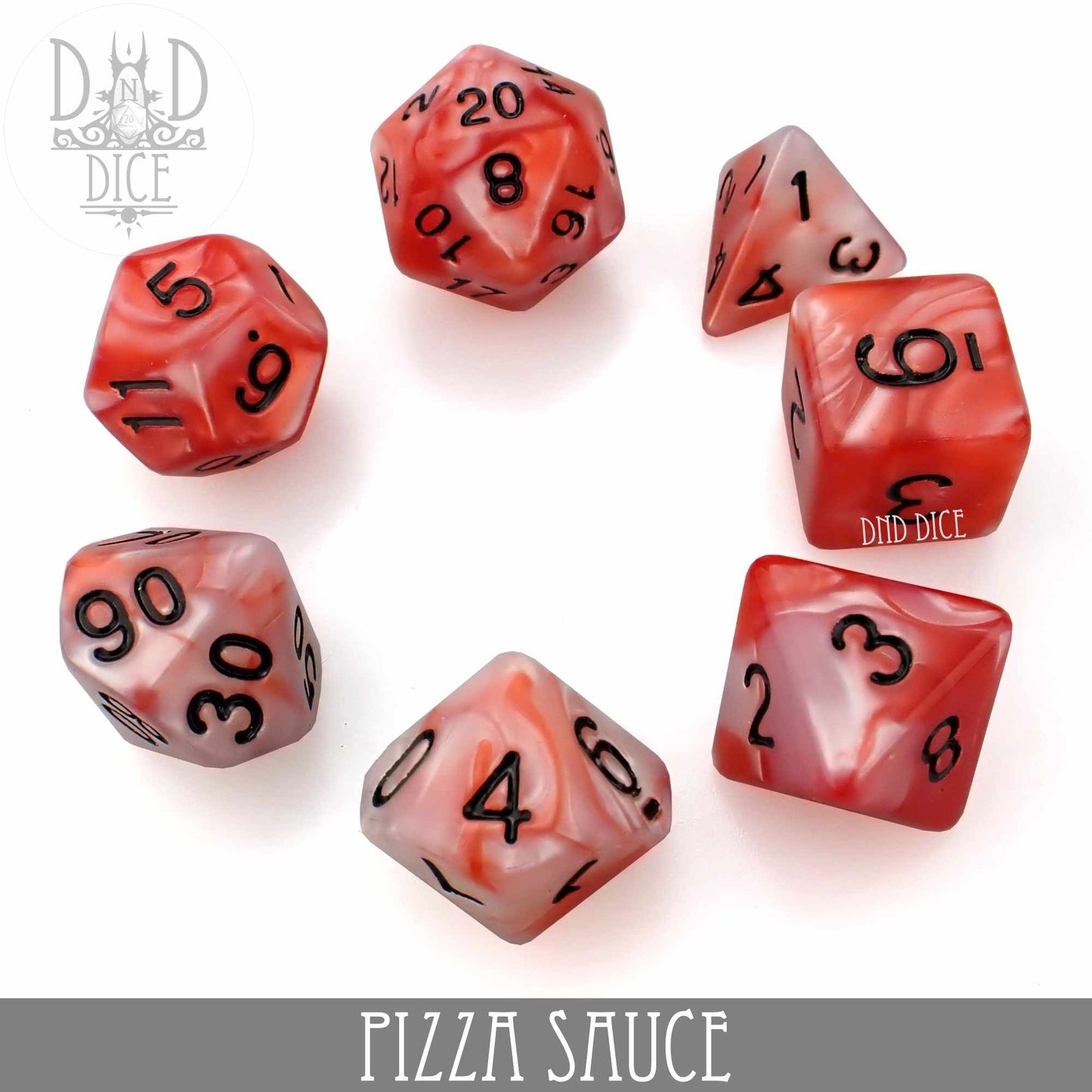 Pizza Sauce Dice Set