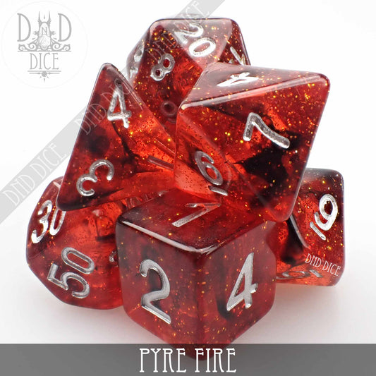 Pyre Fire Dice Set