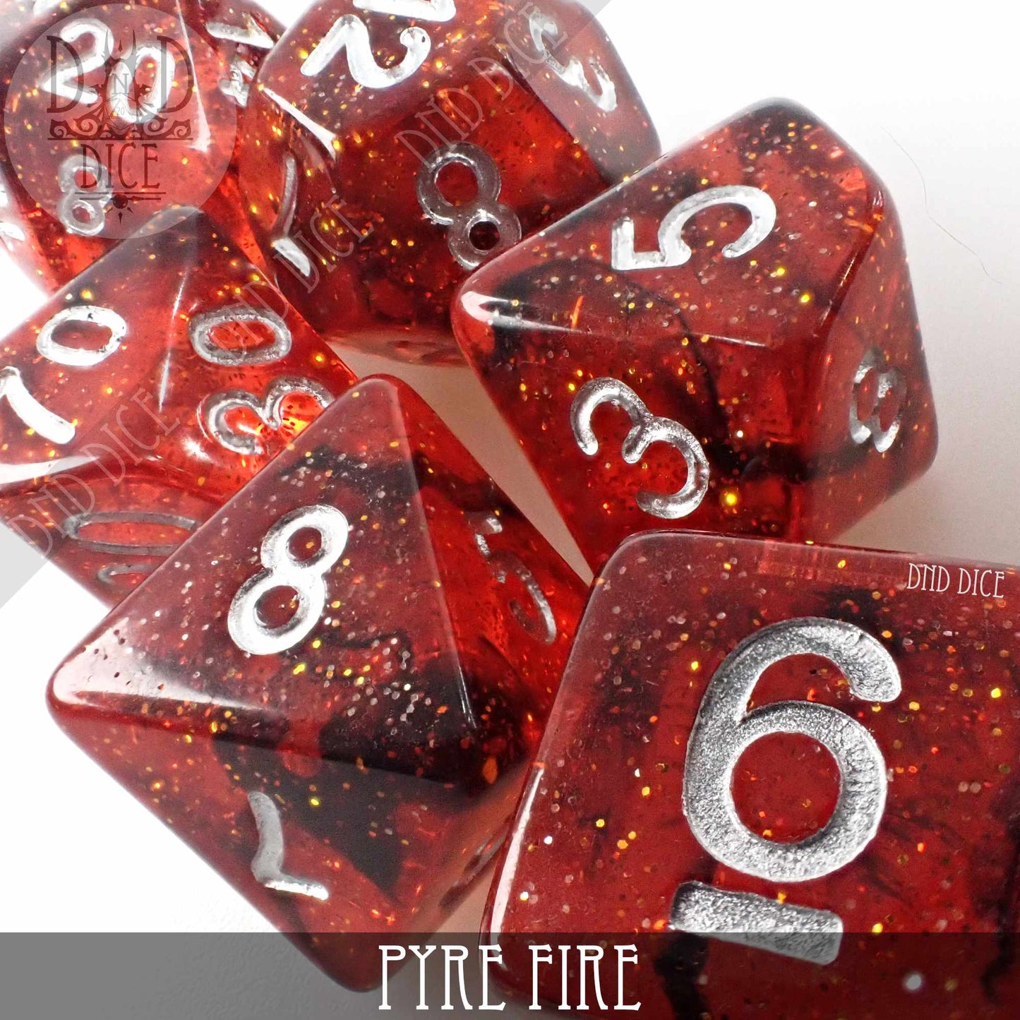 Pyre Fire Dice Set