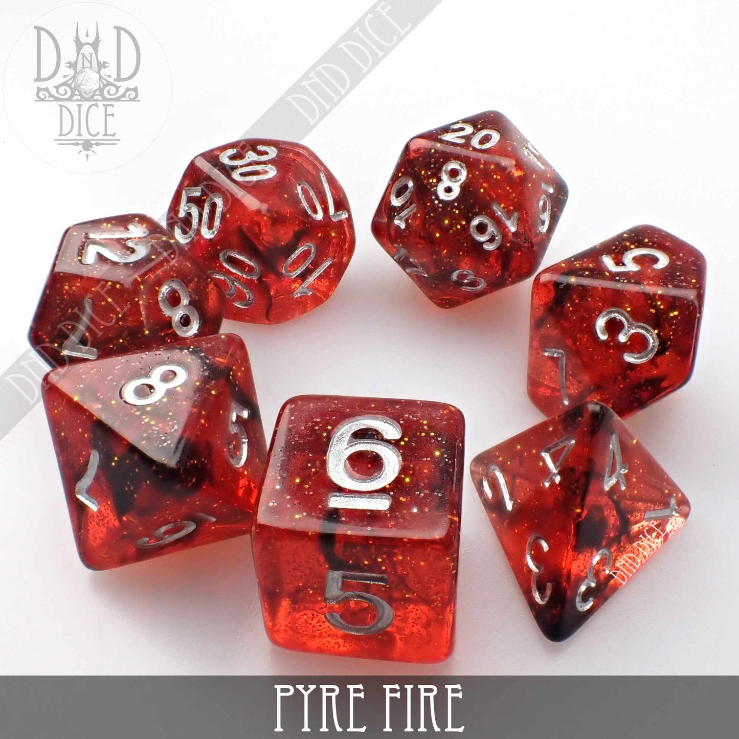 Pyre Fire Dice Set