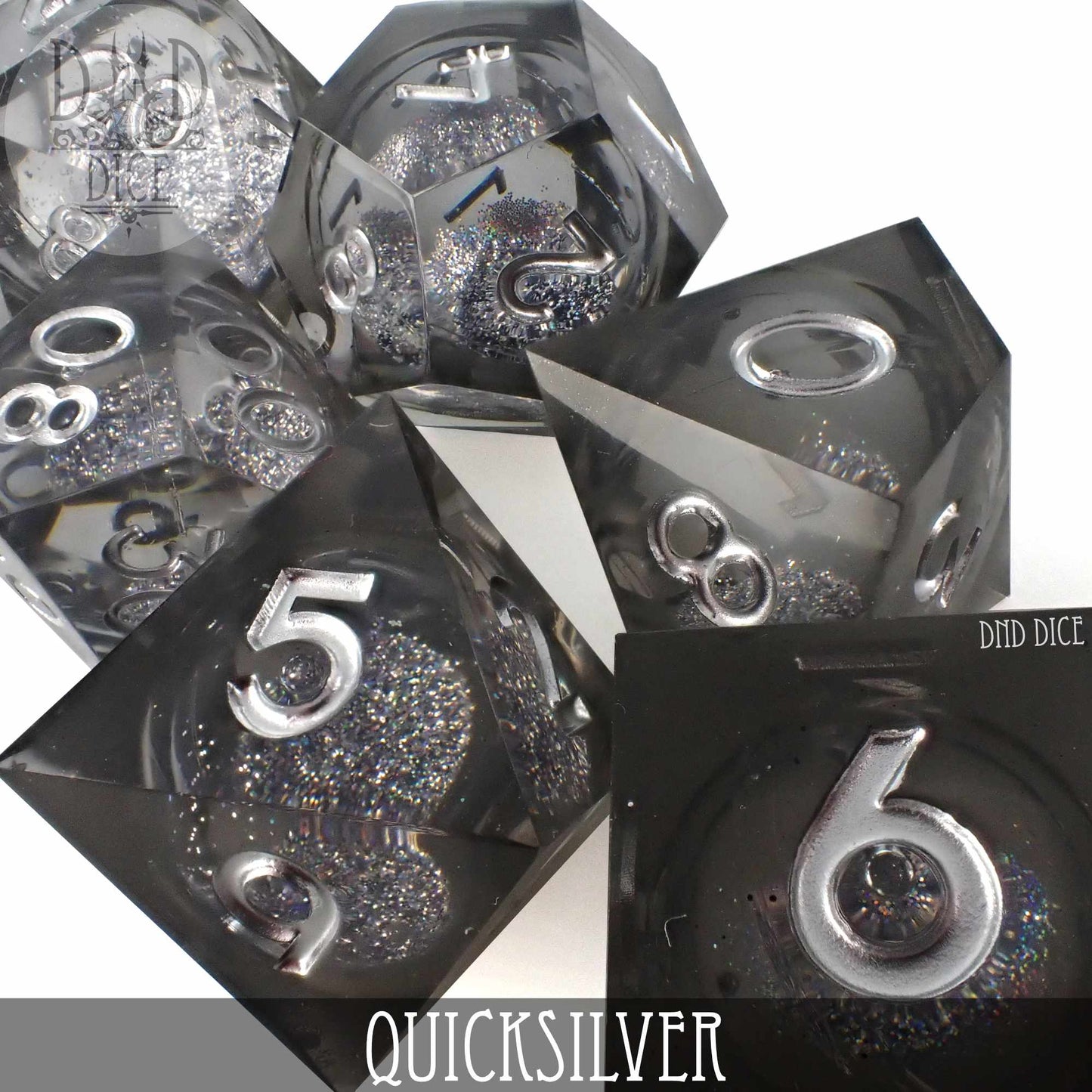 Quicksilver Liquid Core Dice Set