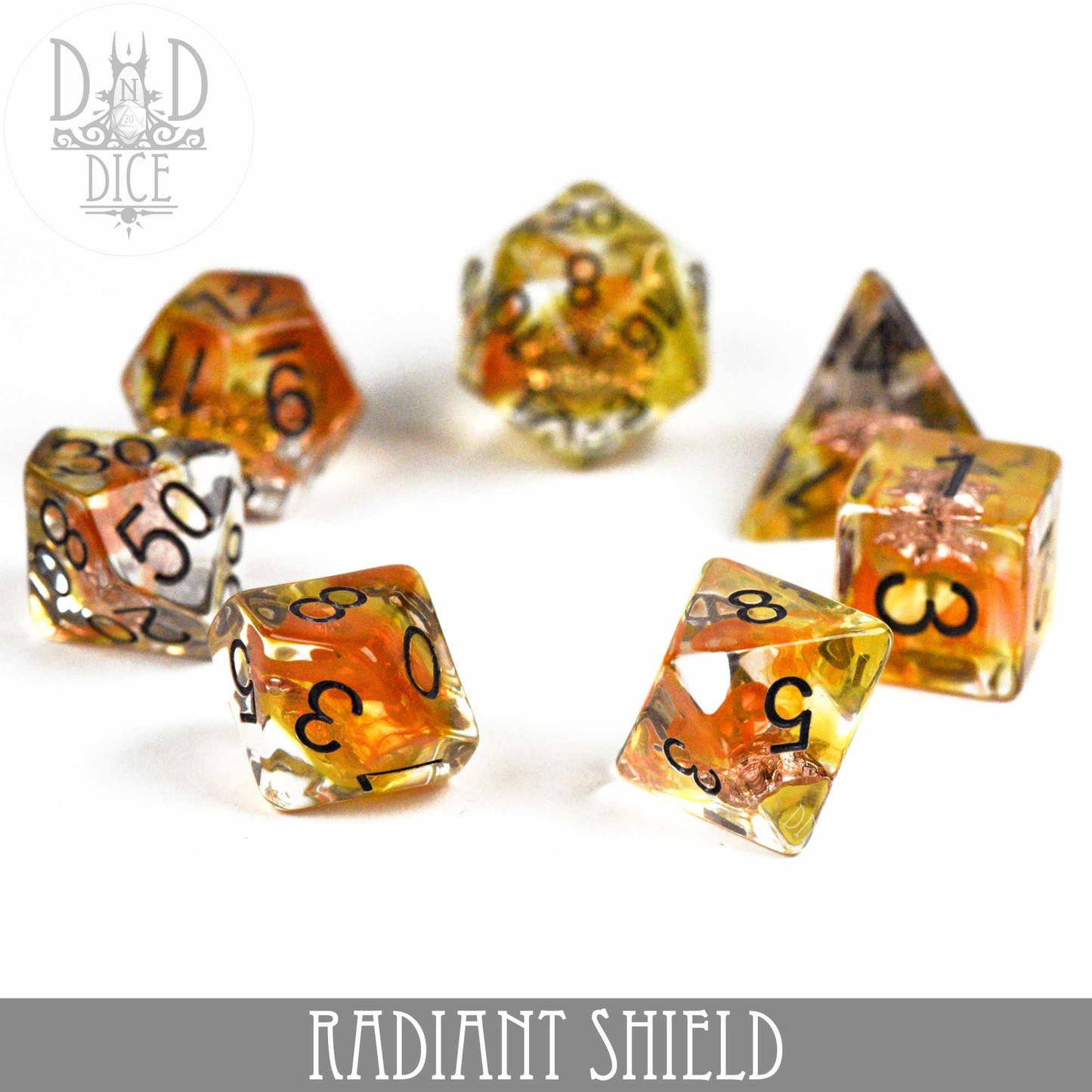 Radiant Shield Dice Set