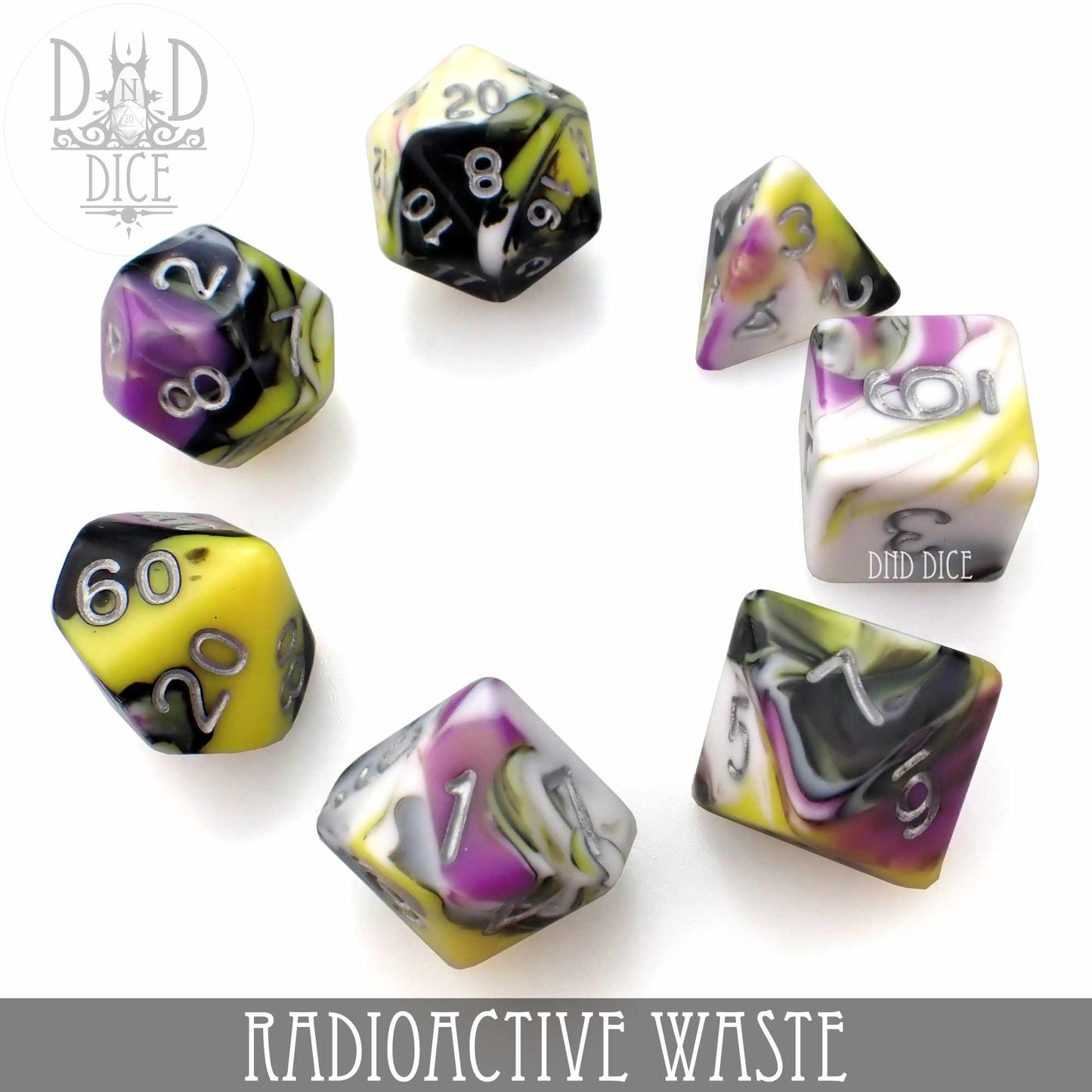 Radioactive Waste Dice Set