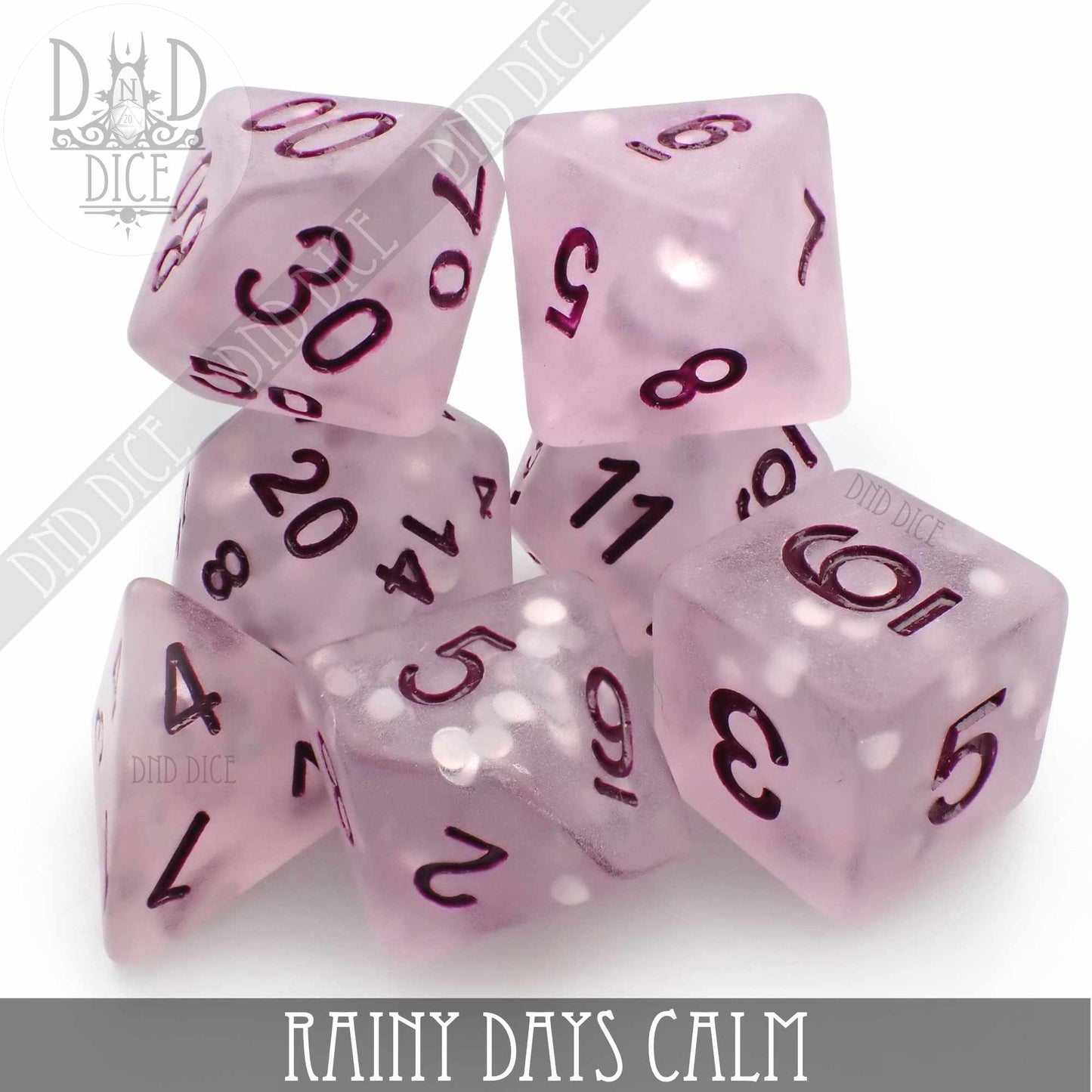 Rainy Days Calm Dice Set