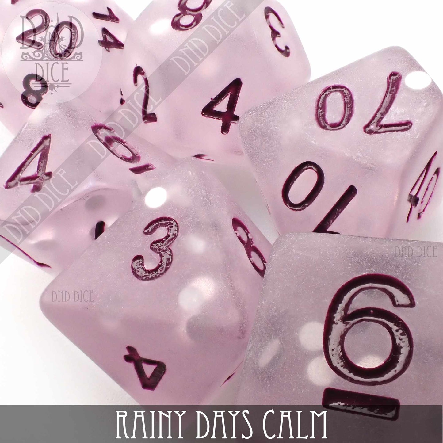 Rainy Days Calm Dice Set